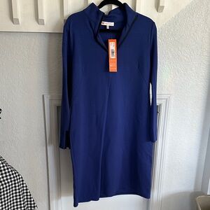 Jude Connally Royal Blue Long Sleeve Dress